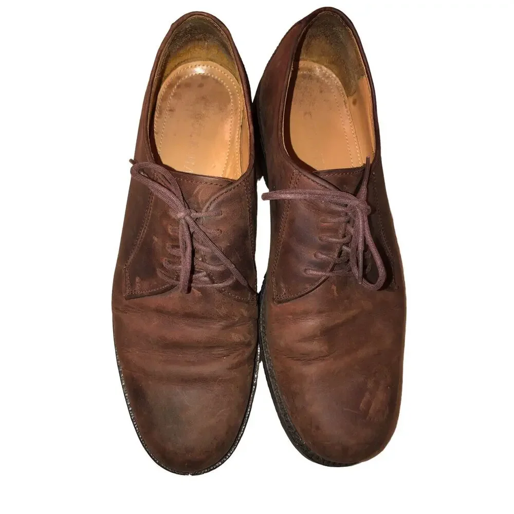 Cole Haan Men Shoe Size 12M Brown Oxford Dress‎ Pre Owned C00068
