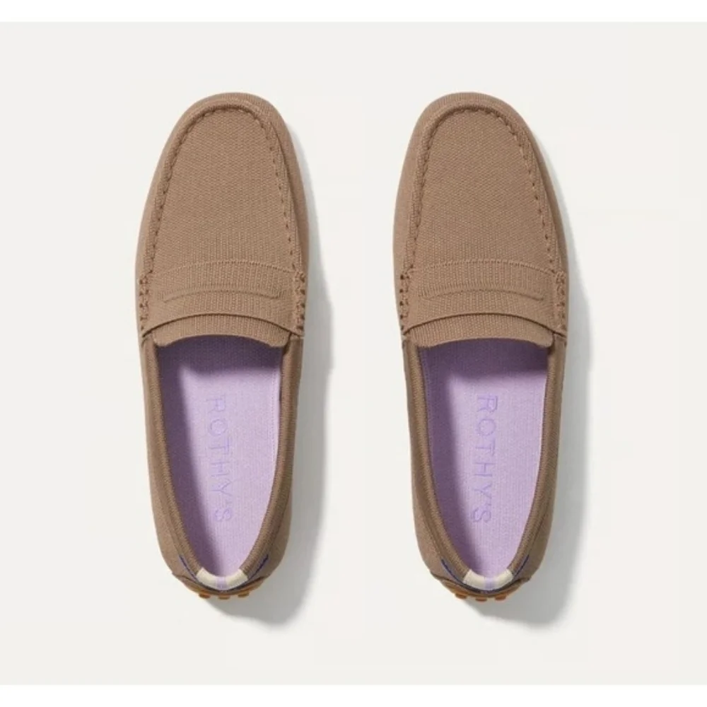 Rothy's The Driving Loafer Neutral Slip On Mens