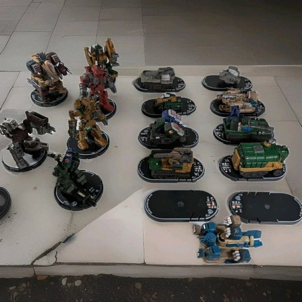 WizKids Mech Warrior Dark Age Lot Mechwarrior‎ Miniatures Figures Minifigs Vtg
