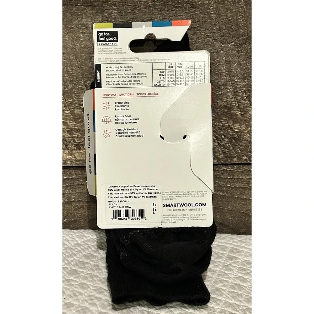 Smartwool size added support