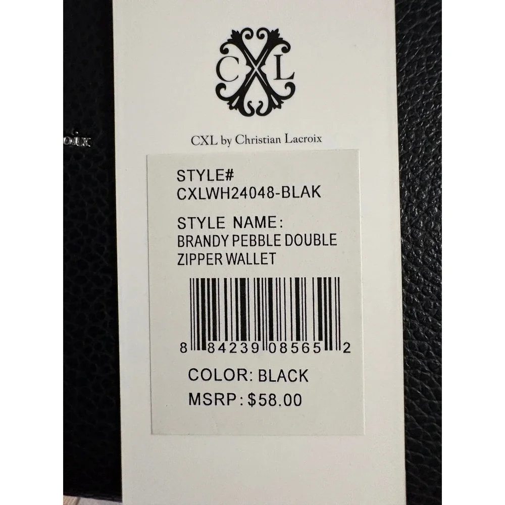 CXL by Christian Lacroix coin brandy pockets
