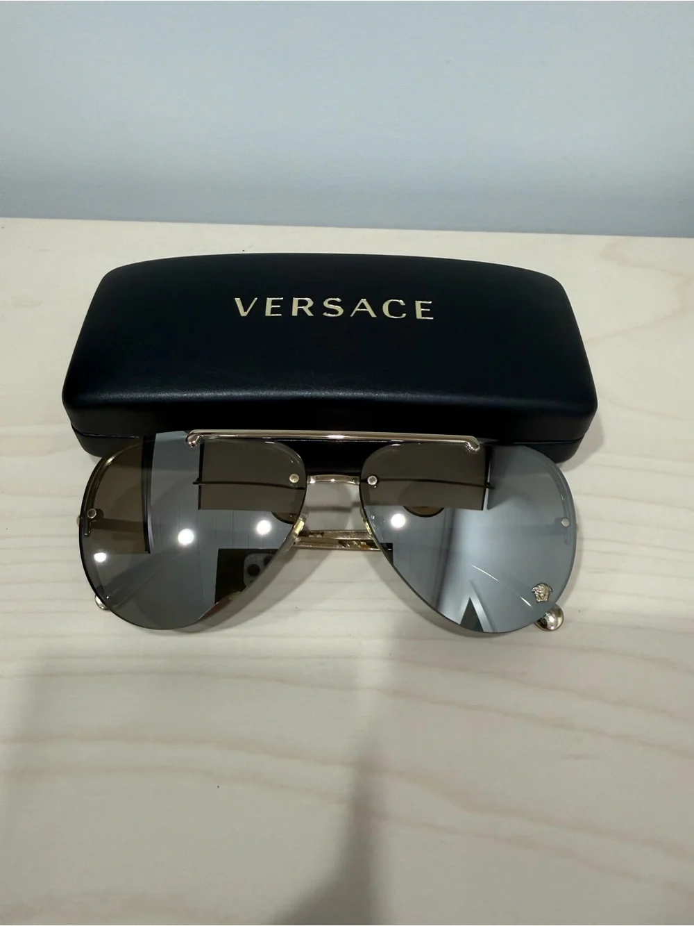 Versace gently worm