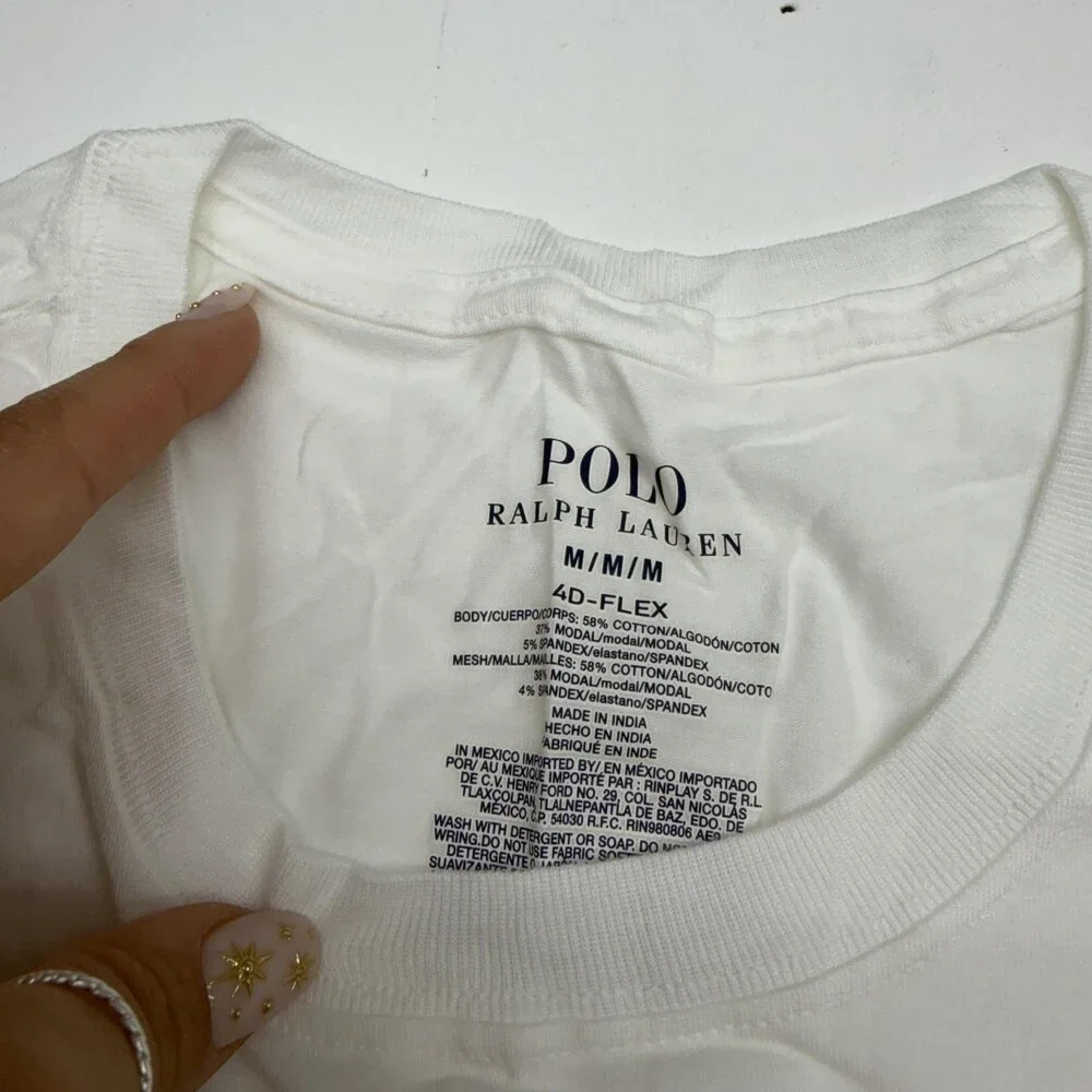 Polo Ralph Lauren fit print holes