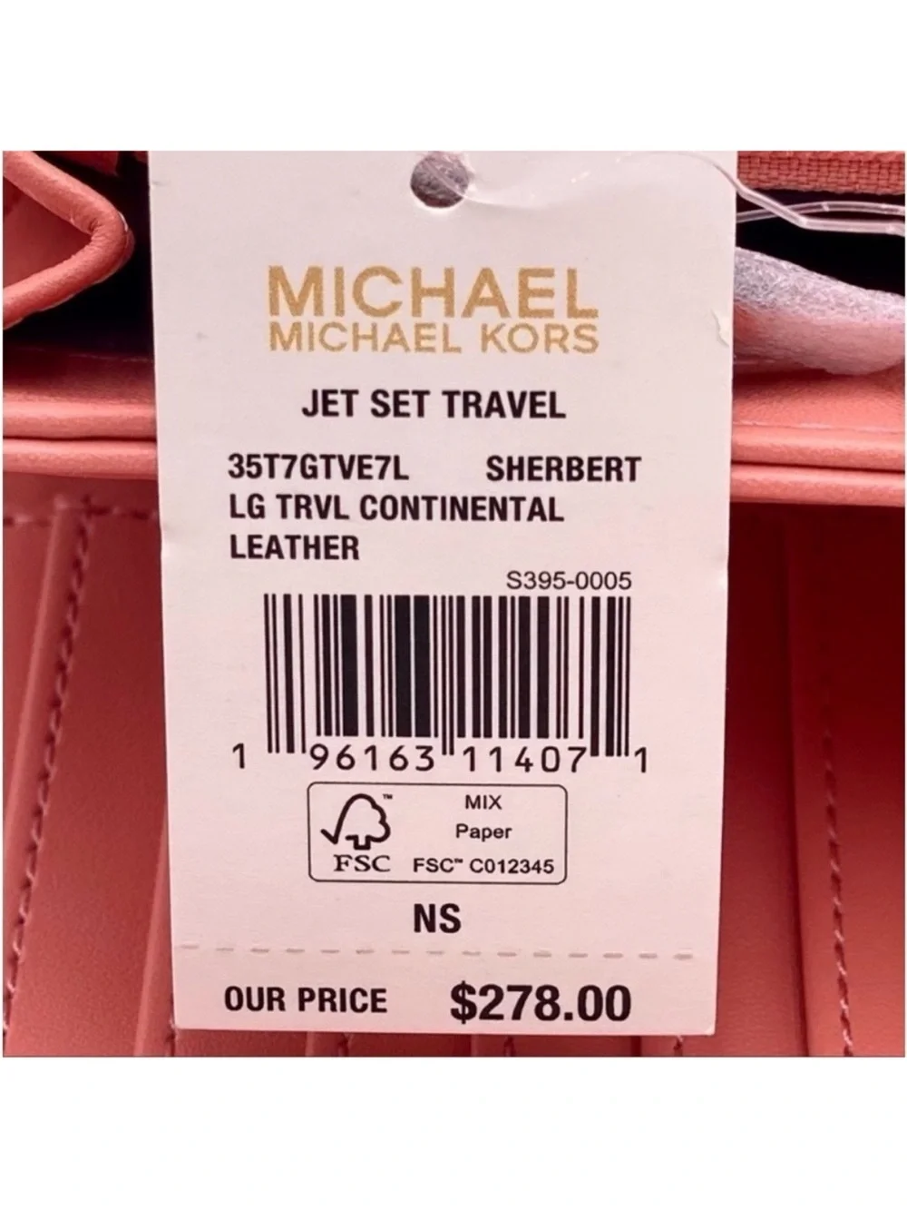 Michael Kors elegant salmon