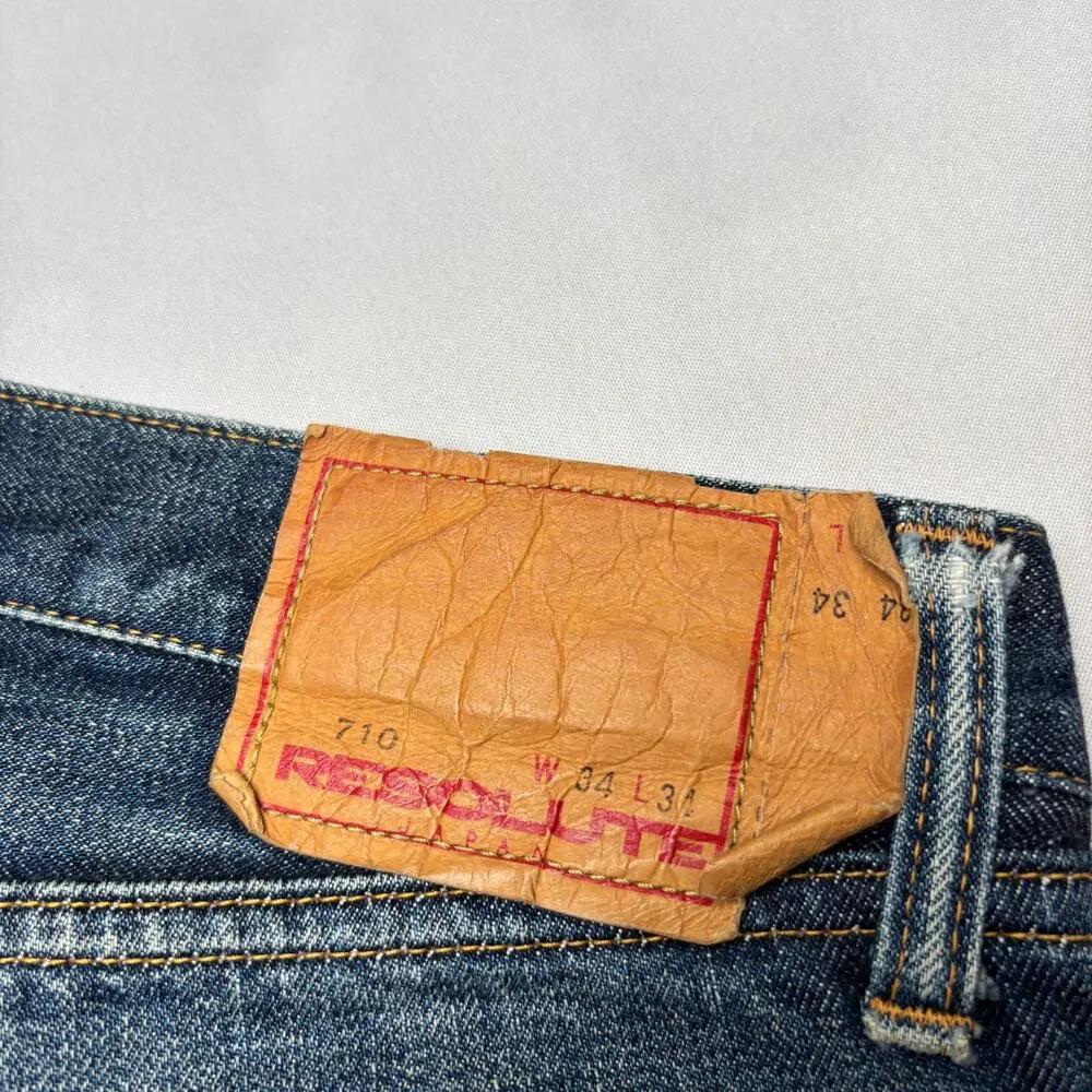 resolute contrast denim please