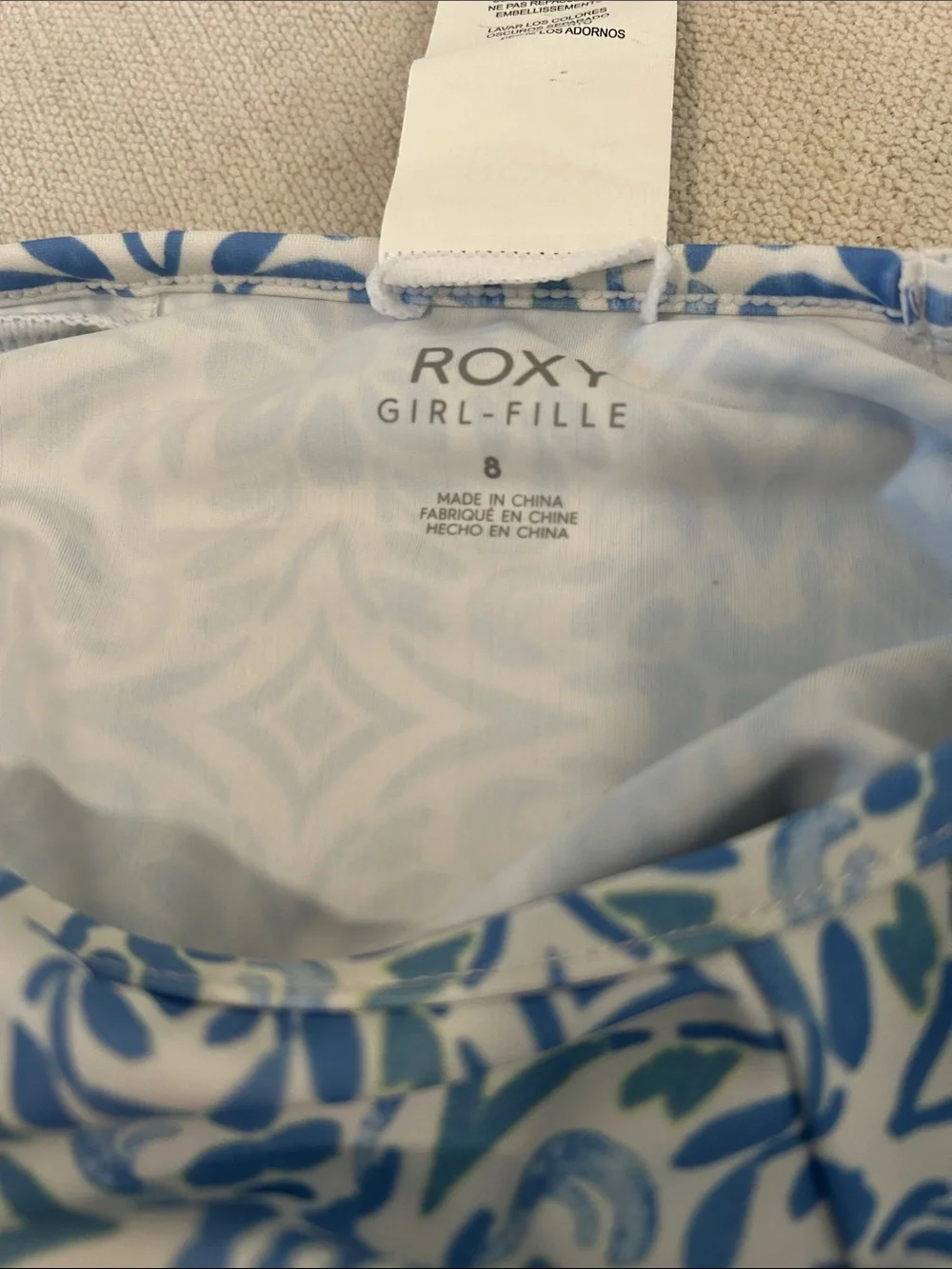 Roxy waistband set tie