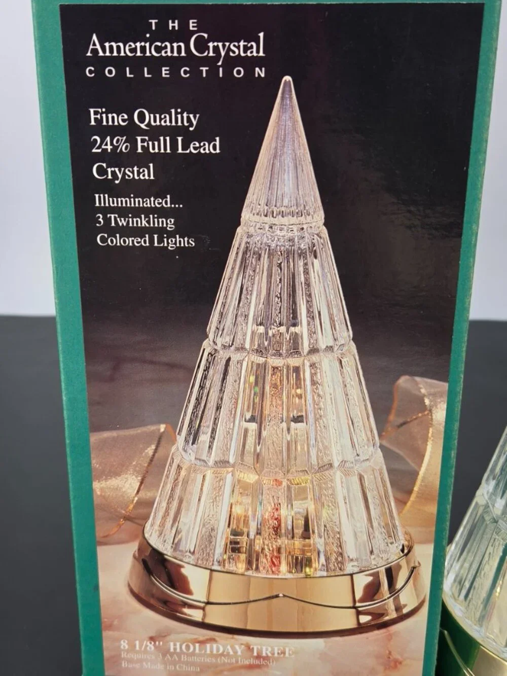 American Crystal Collection decorations tall are