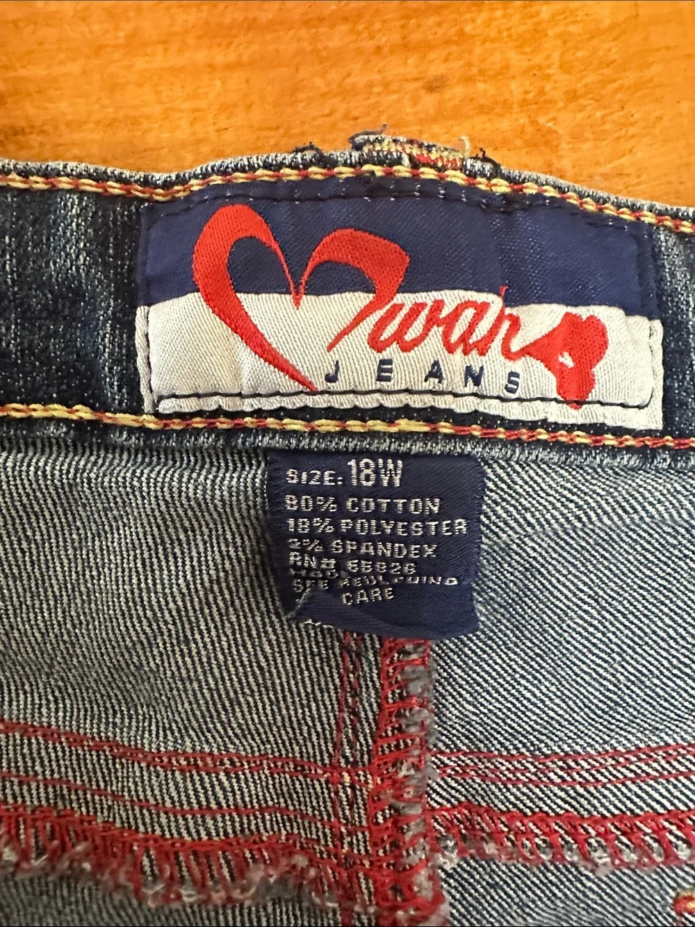 Mwah Jeans comfortable dark