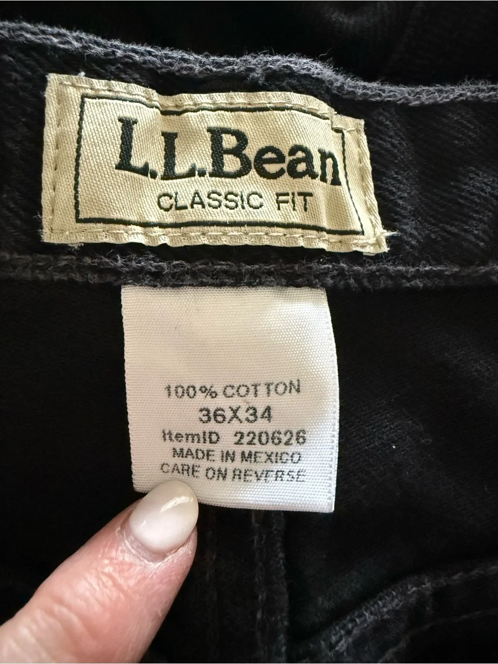 L.L. Bean timeless clean