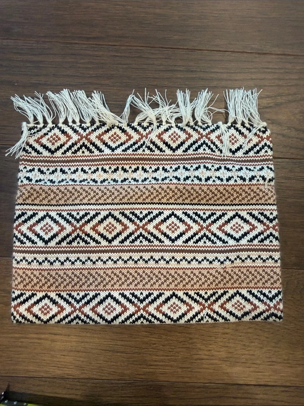 Krochet Kids approximately interior fringe