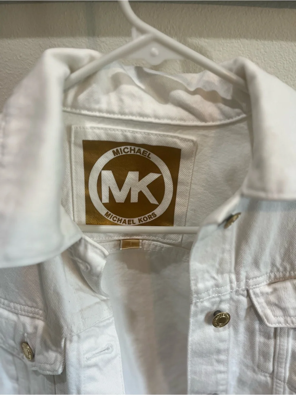 Michael Kors polished kors jacket