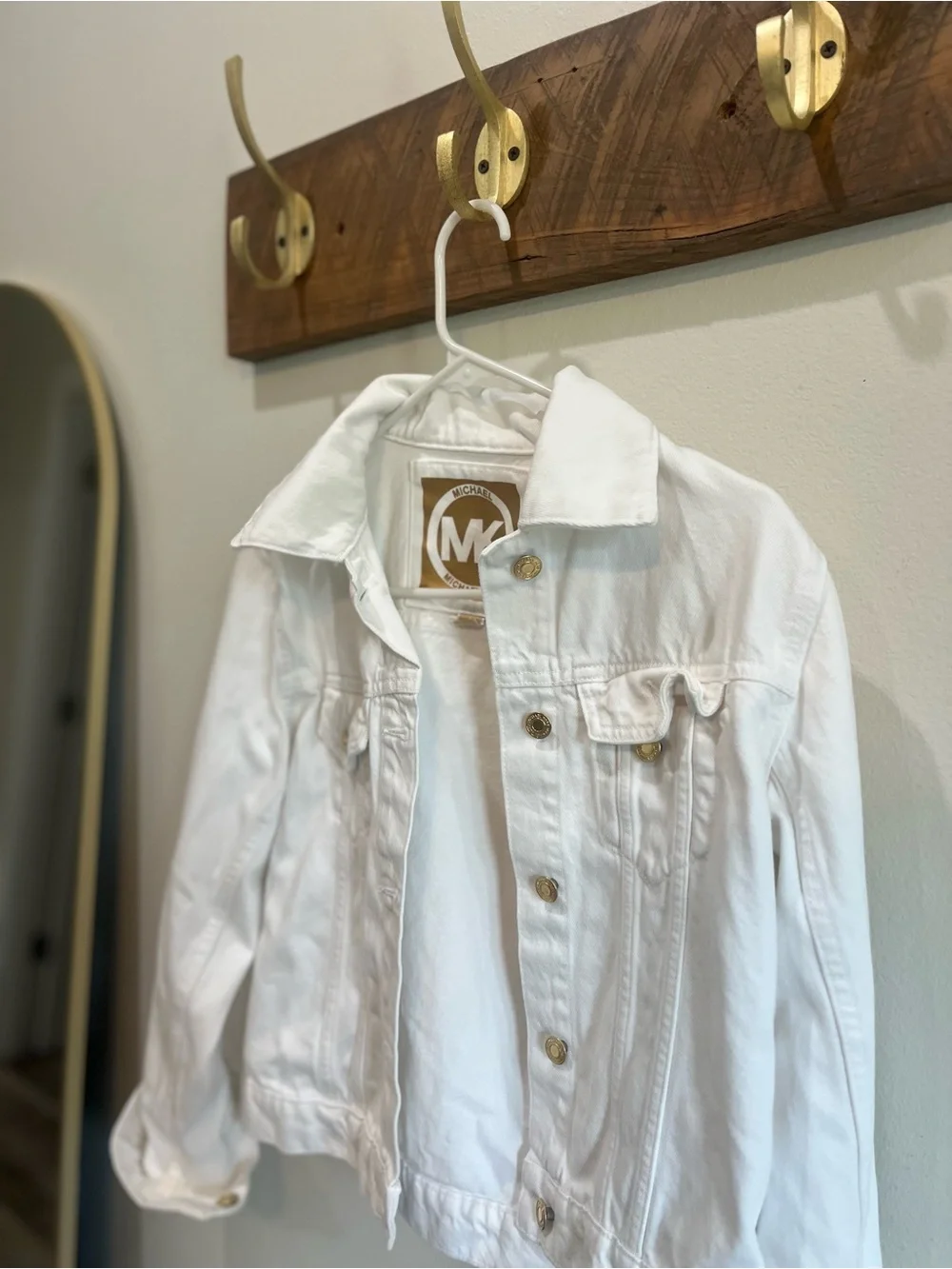 Michael Kors button outer layer