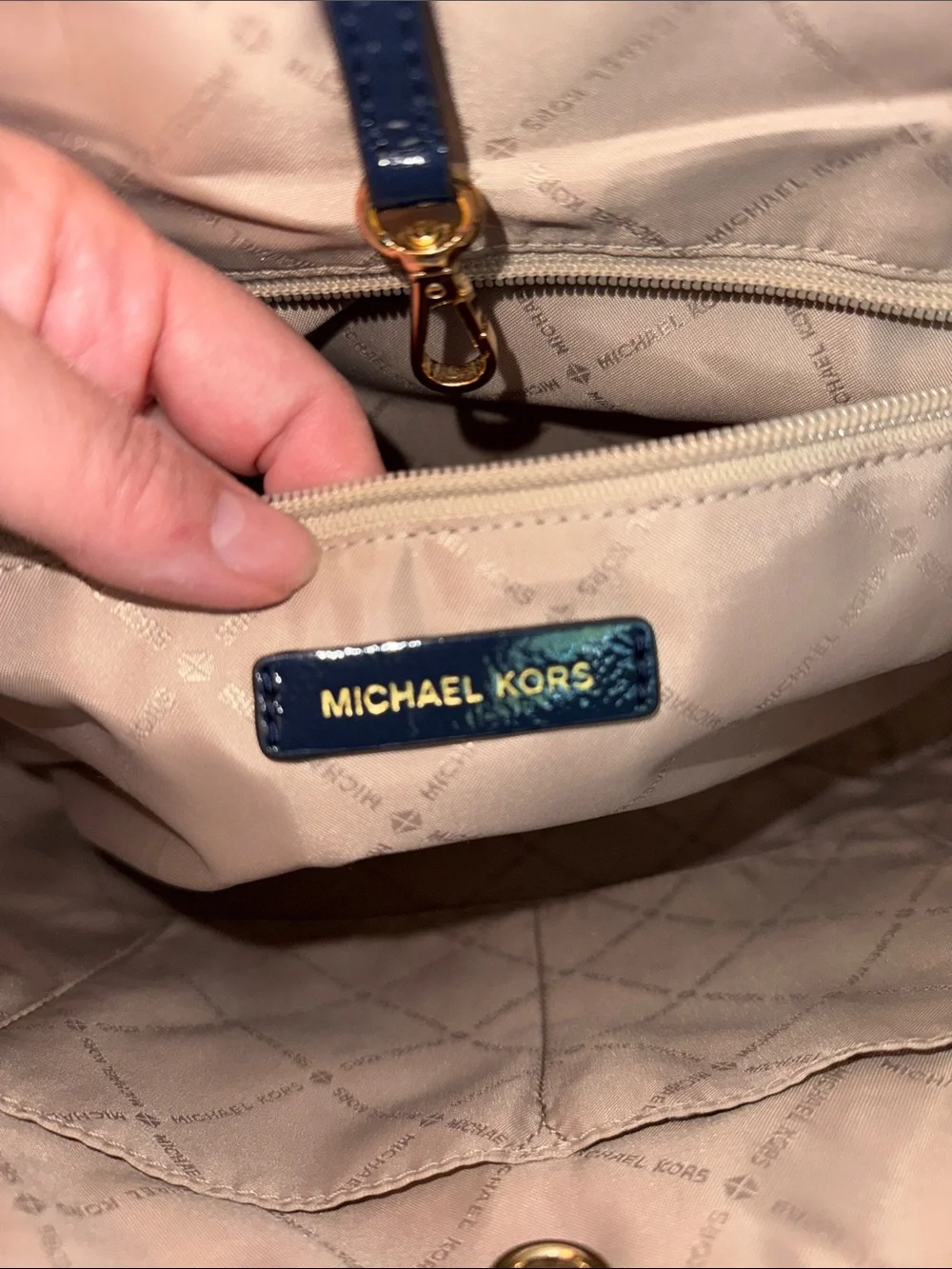 Michael Kors structured tote