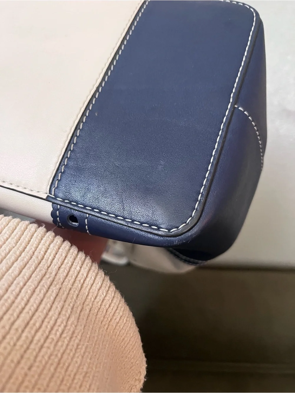 Tory Burch inside bag