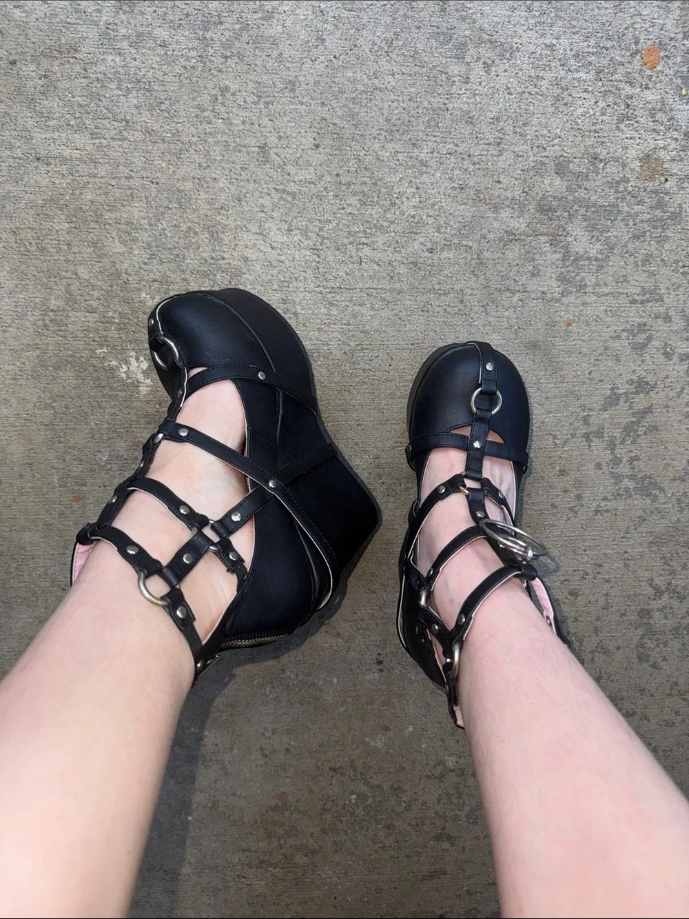 Demonia chunky platform