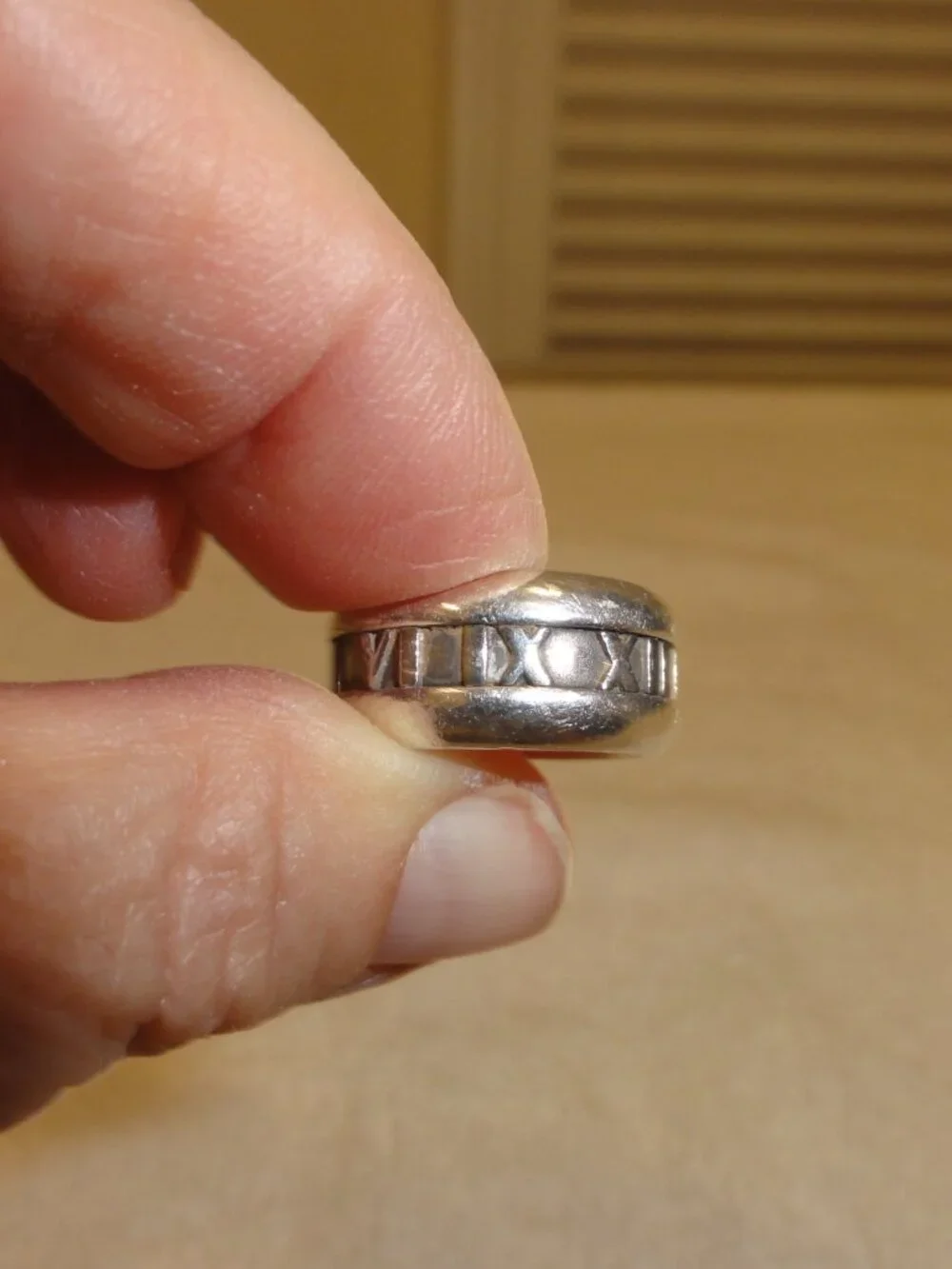Tiffany & Co. silver owned ring