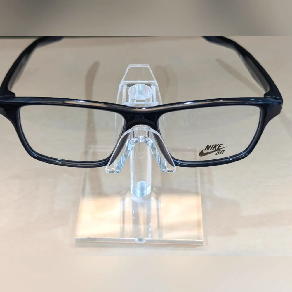 Nike SkateBoard Black Eyeglasses with Glossy Finish Brand New NWT