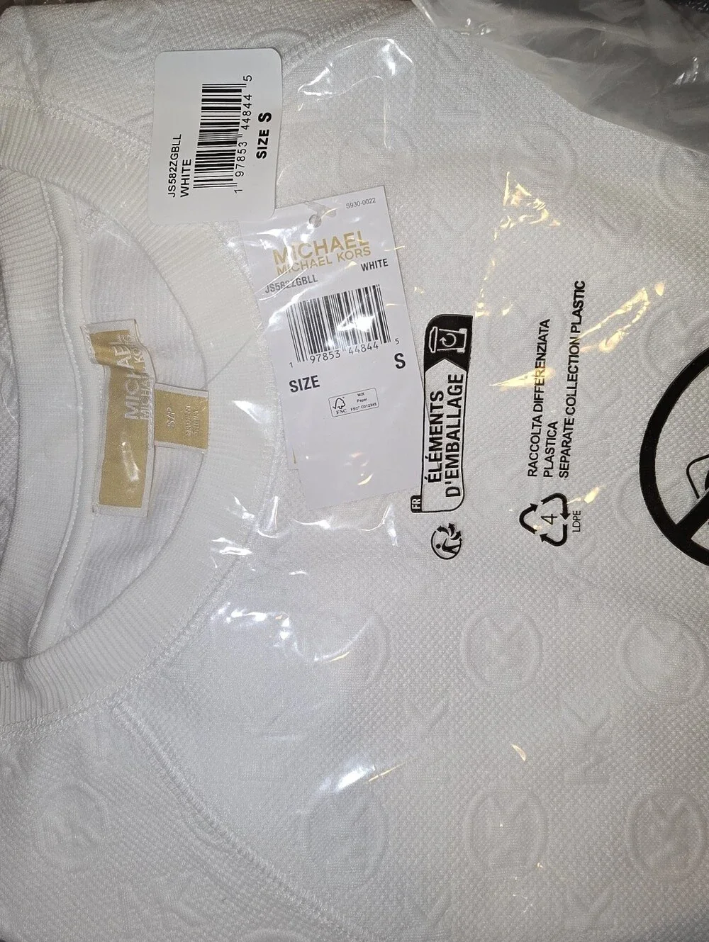 Michael Kors pattern model 5’10”