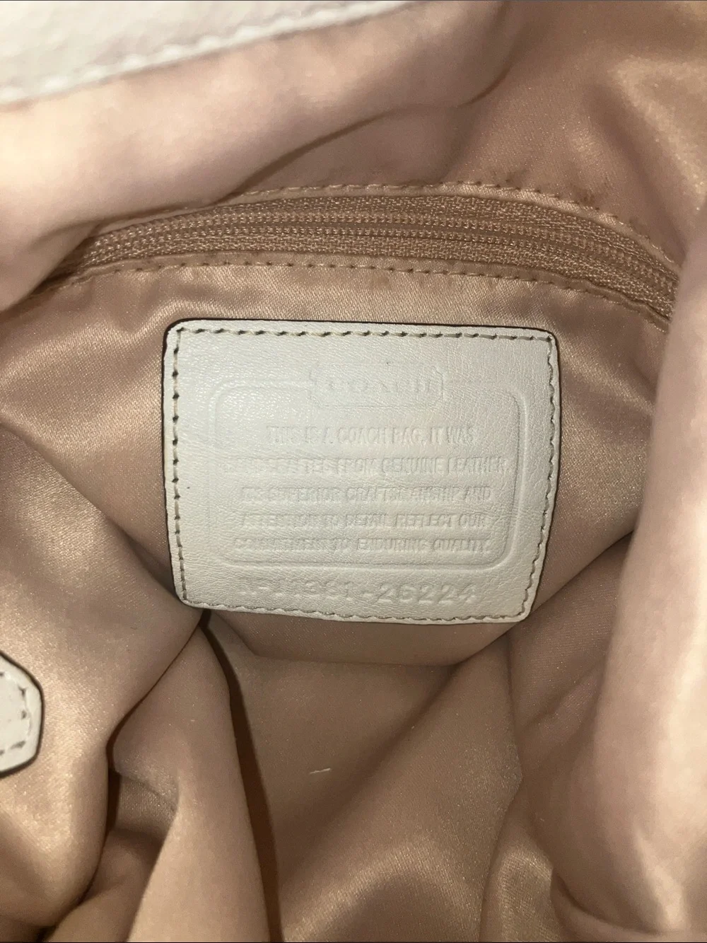 Coach pebble pink phoebe