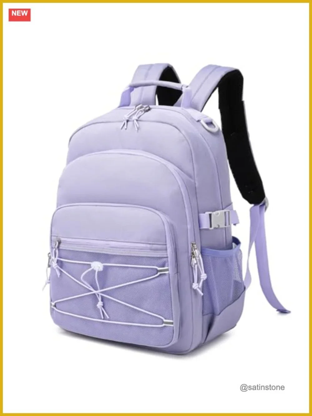 Kids Camo Backpack Lightweight Waterproof Polyester School Bag 16 Inch