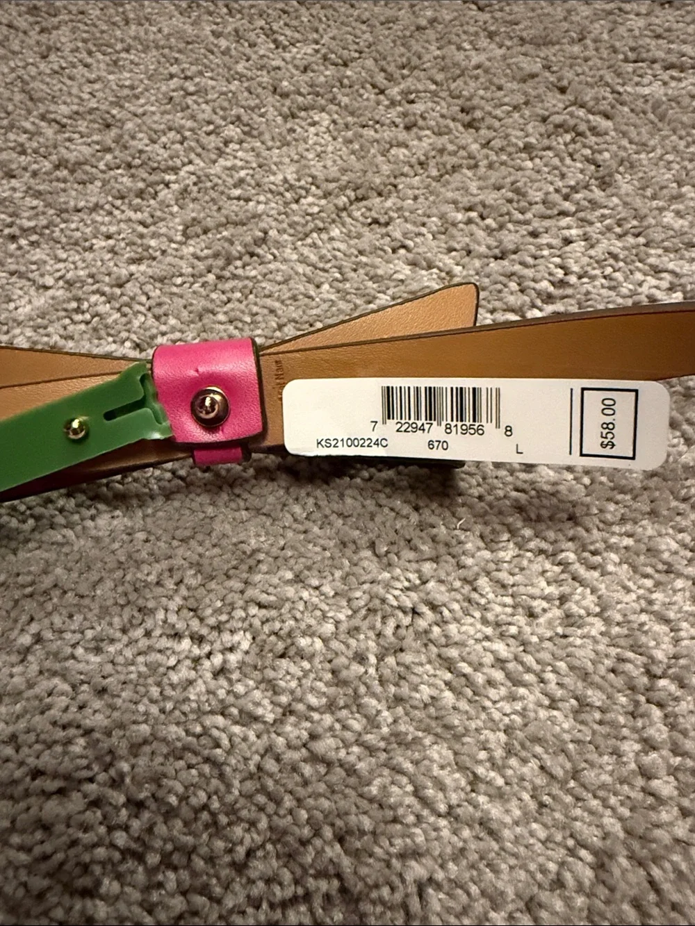 kate spade signature waist hardware