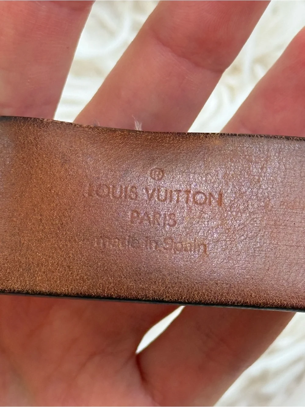 Louis Vuitton crafted scratches paris”