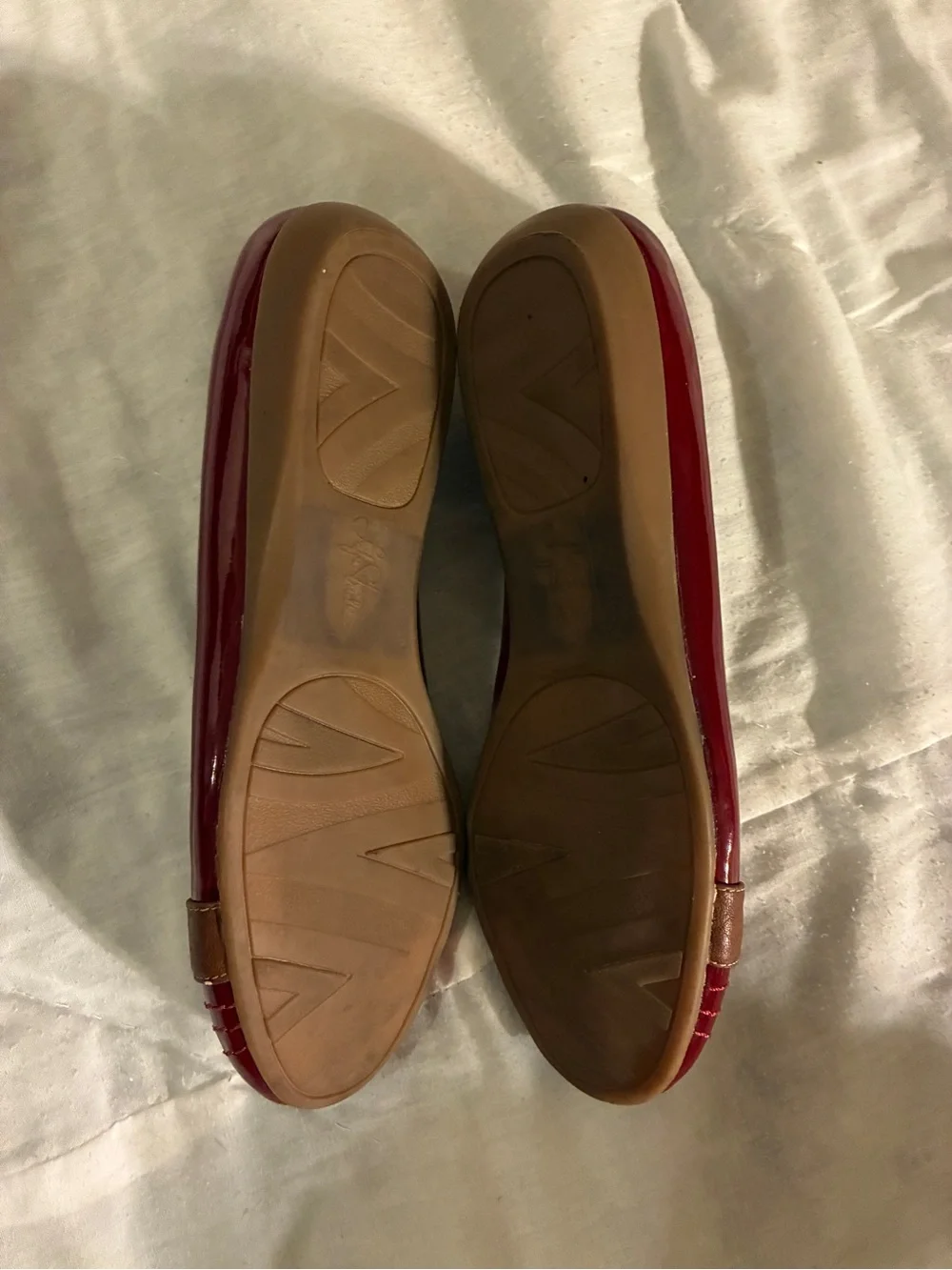 Joan & David sleek red