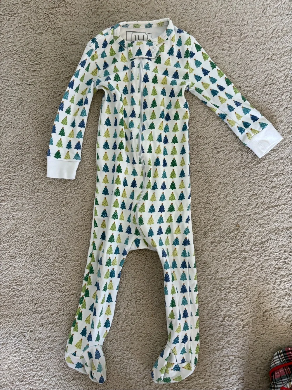 Lila & Hayes Christmas pjs