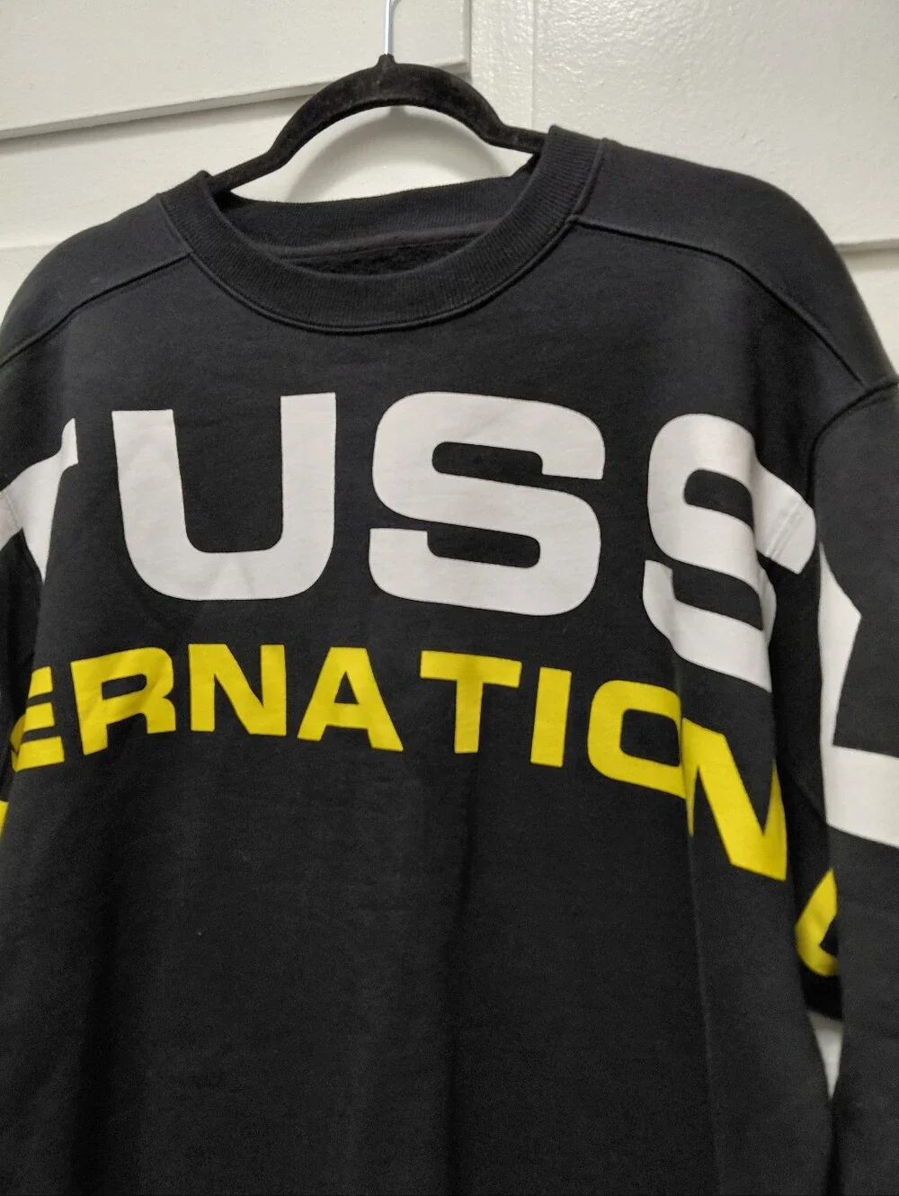 Stussy label signature