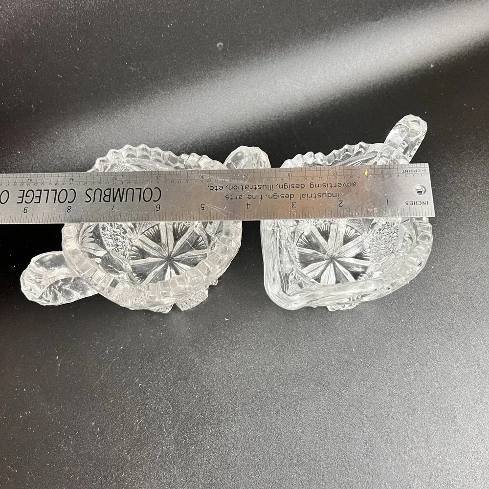 Imperial Glass Company used nucut glass