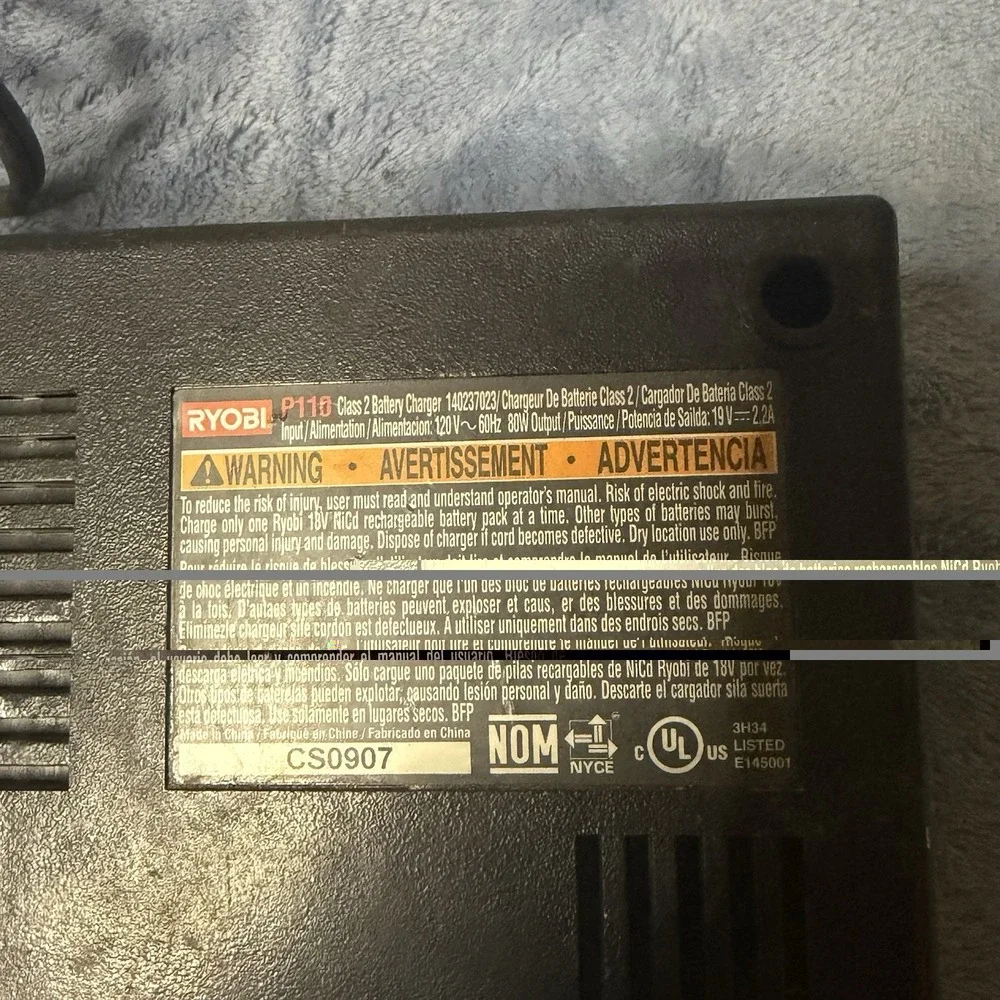 Ryobi 18 0v