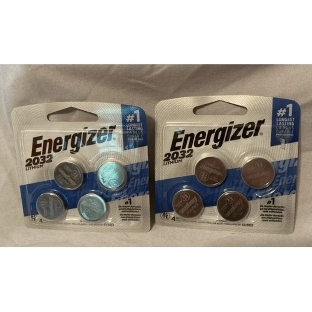Energizer 2032 Lithium Coin Batteries‎  2 packs (Expire2033)