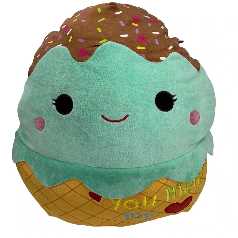 Squishmallows Maya the Mint Ice Cream Cone Plush 16