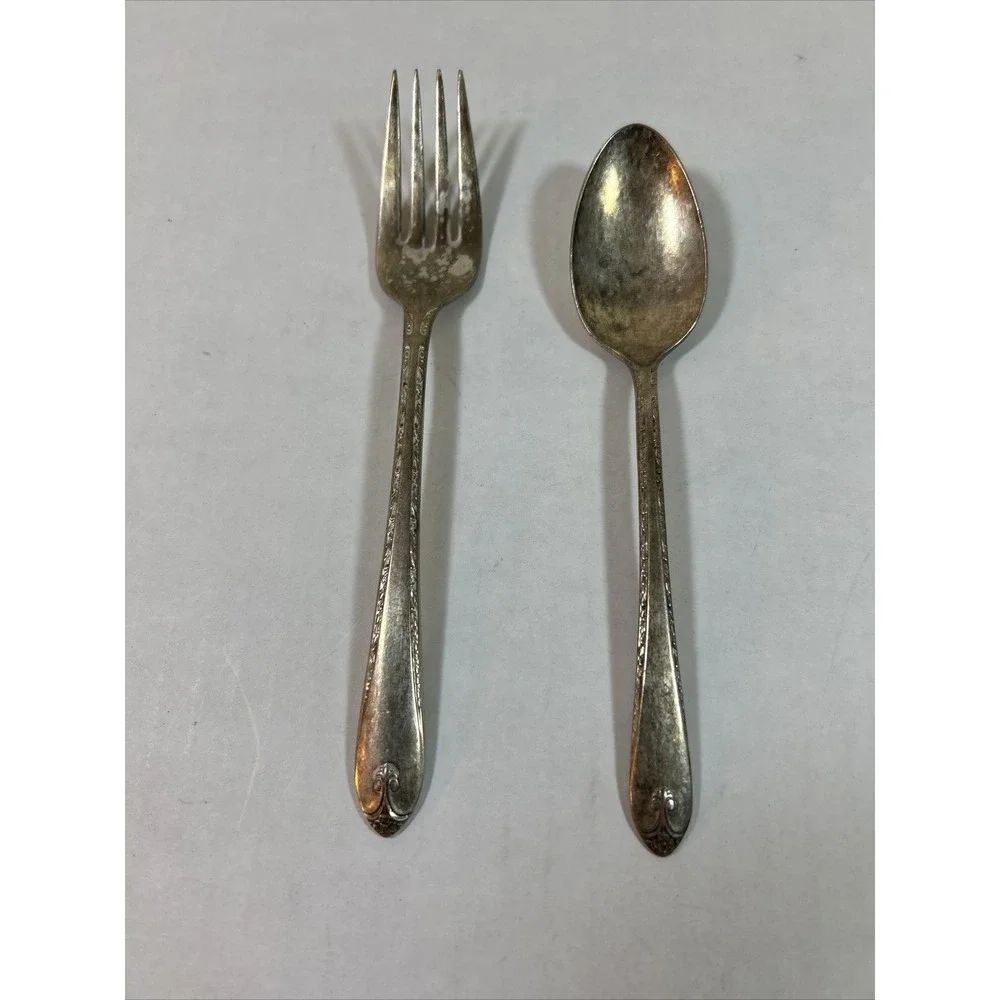 William Rogers‎ IS Esquiste Silver Fork Spoon