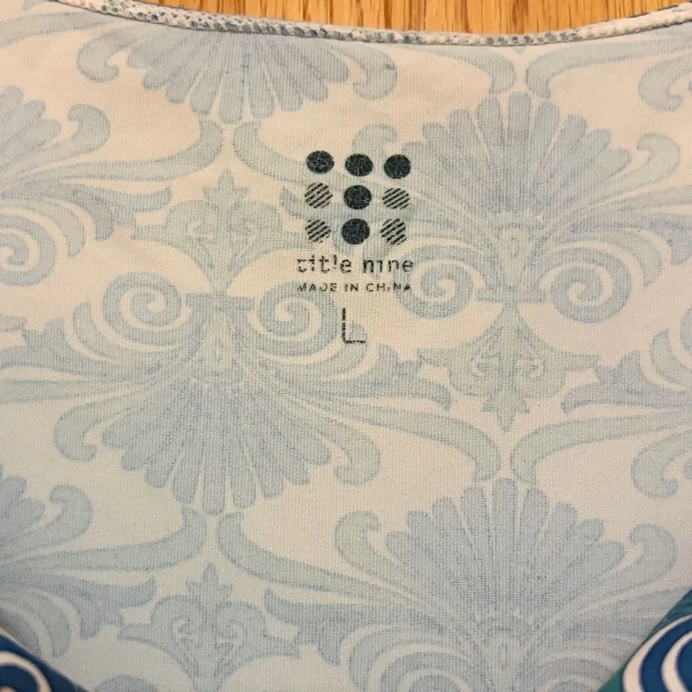 Title nine cowl neckline