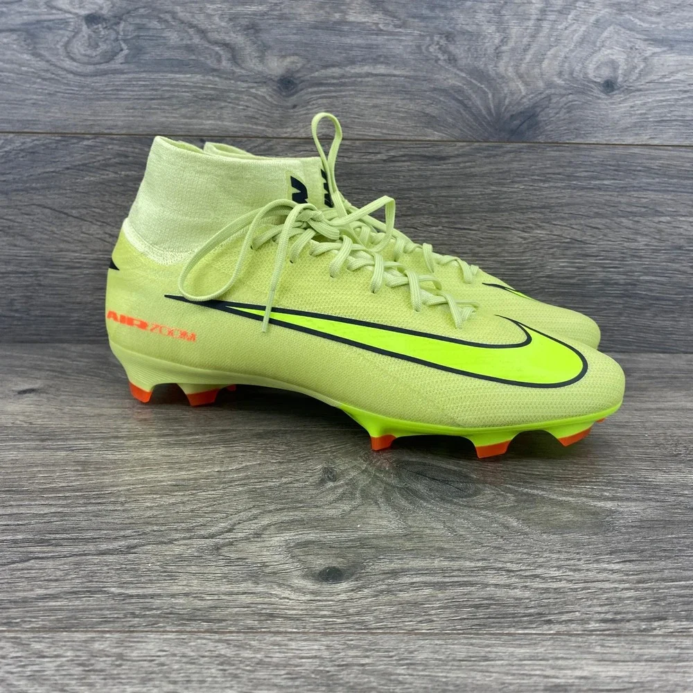 Nike Mercurial Superfly 10 Pro Soccer Cleats Mens 9.5 Volt Yellow HF9433-300