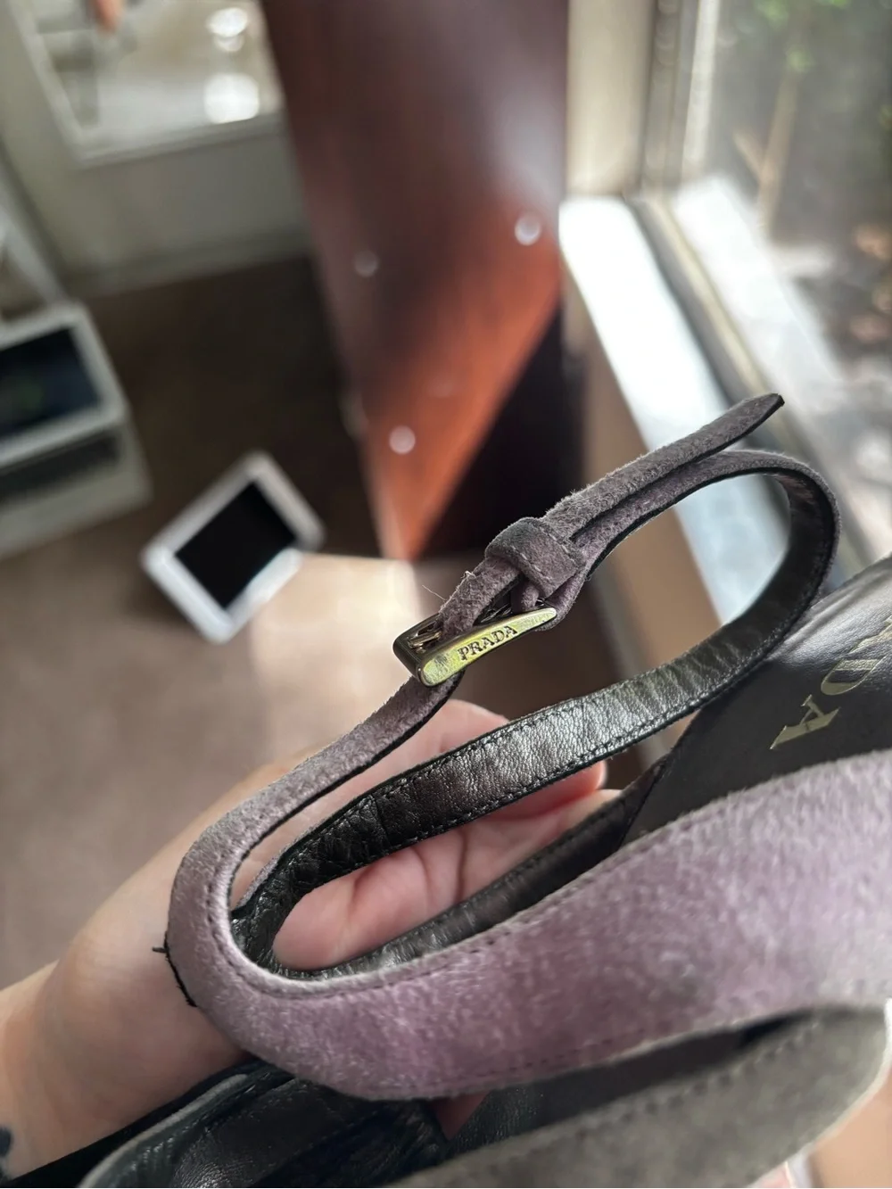 Prada platform high