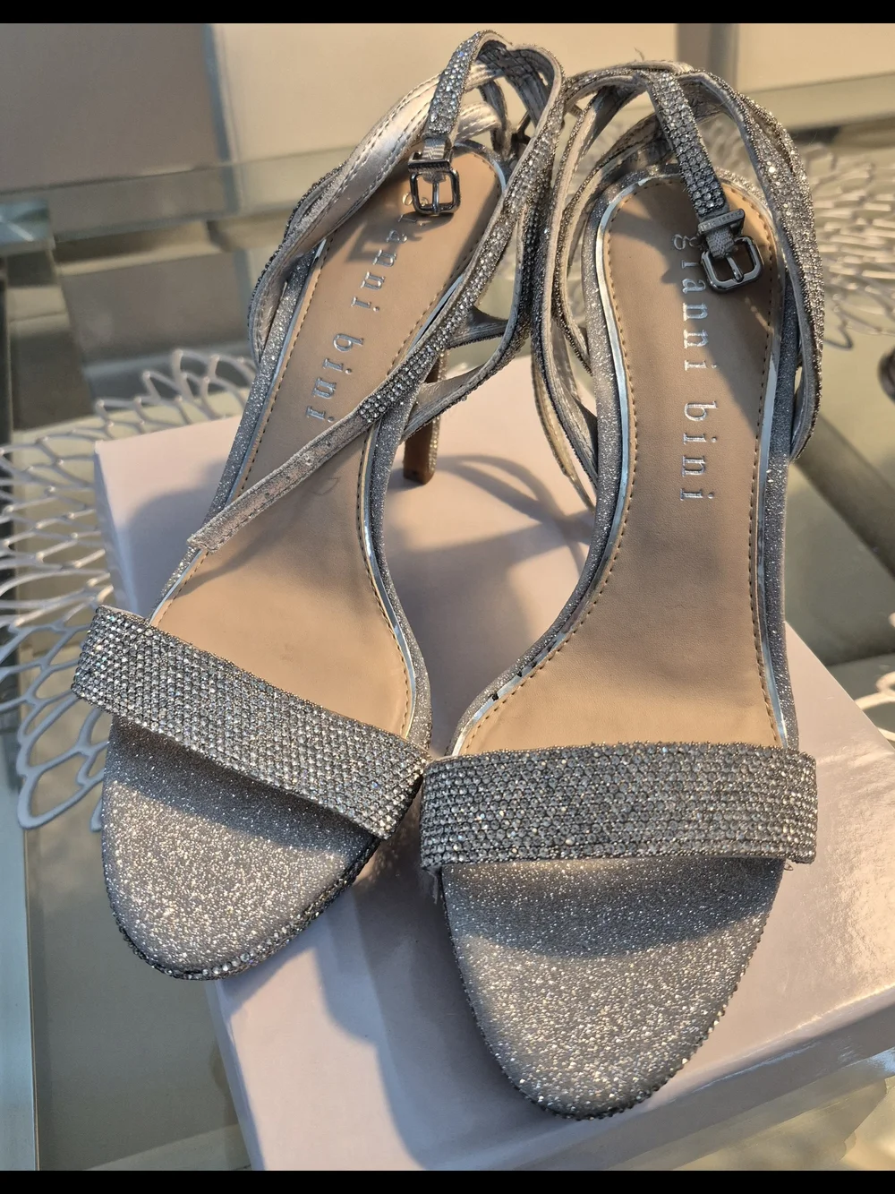 Gianni Bini sparkling silver