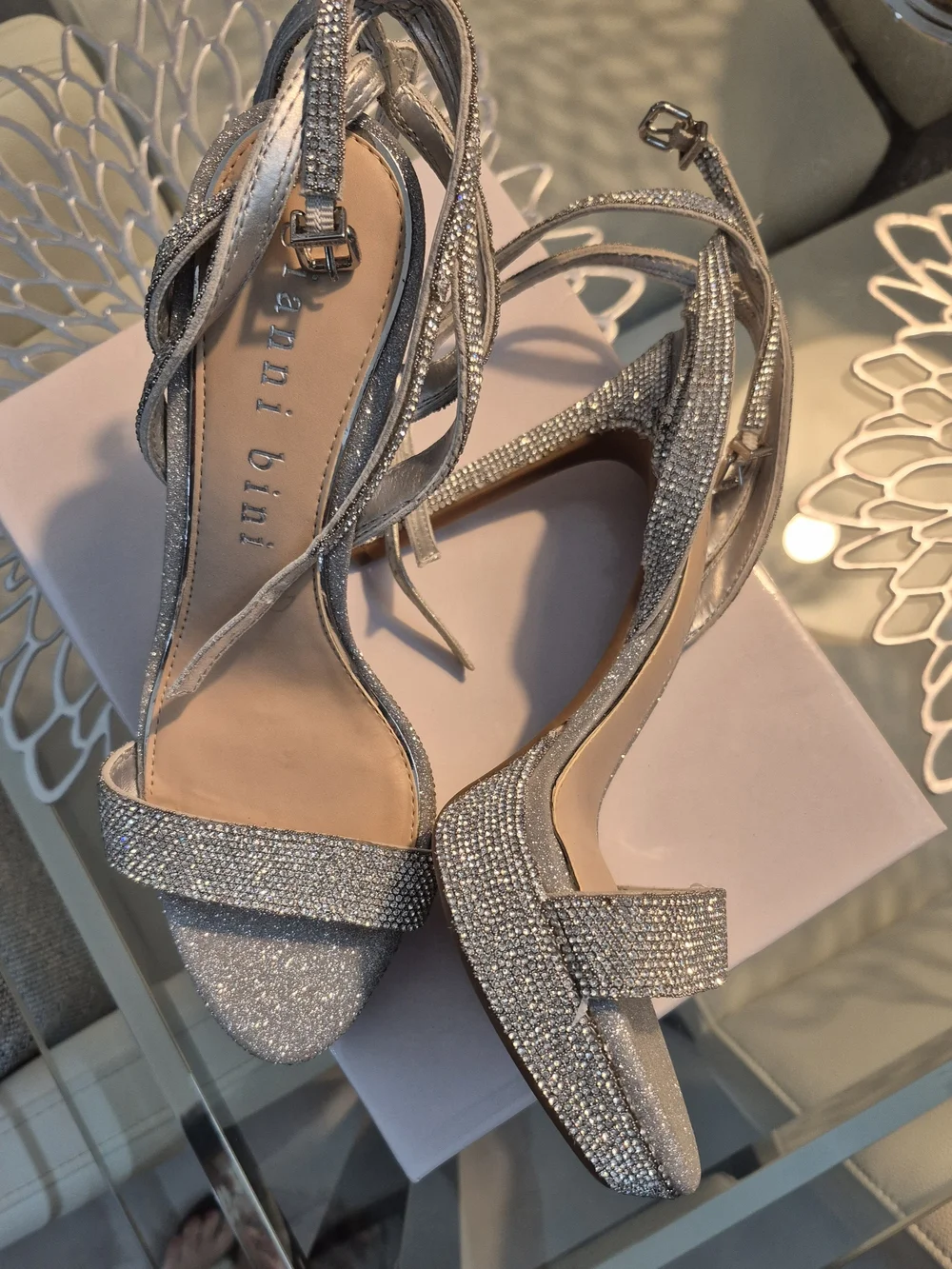 Gianni Bini sparkling silver