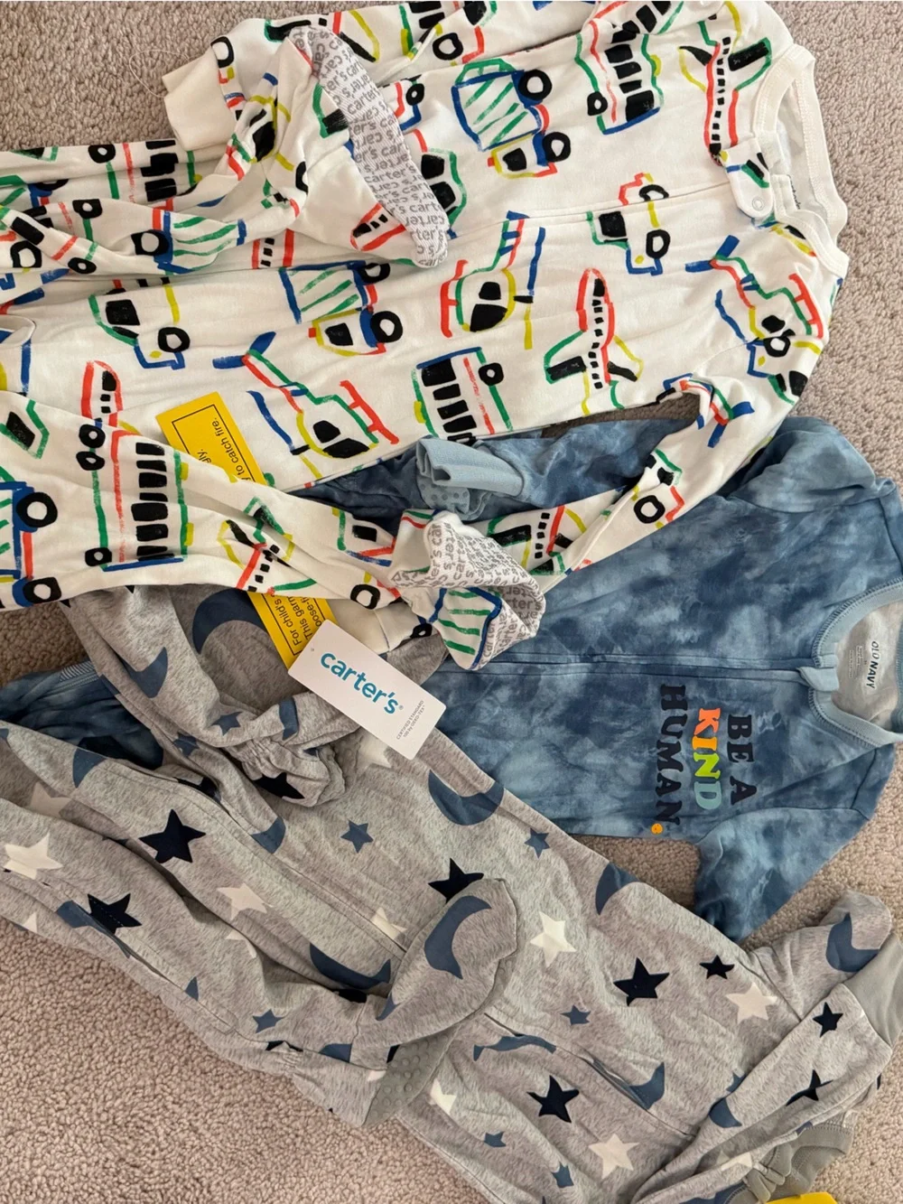 5T footie pajamas