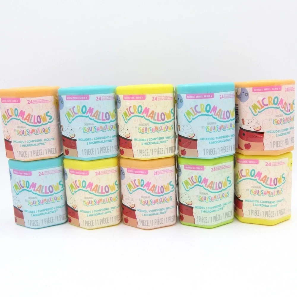 Micromallows by Original Squishmallows Series 4 Plush Blind Capsules 10 Pack