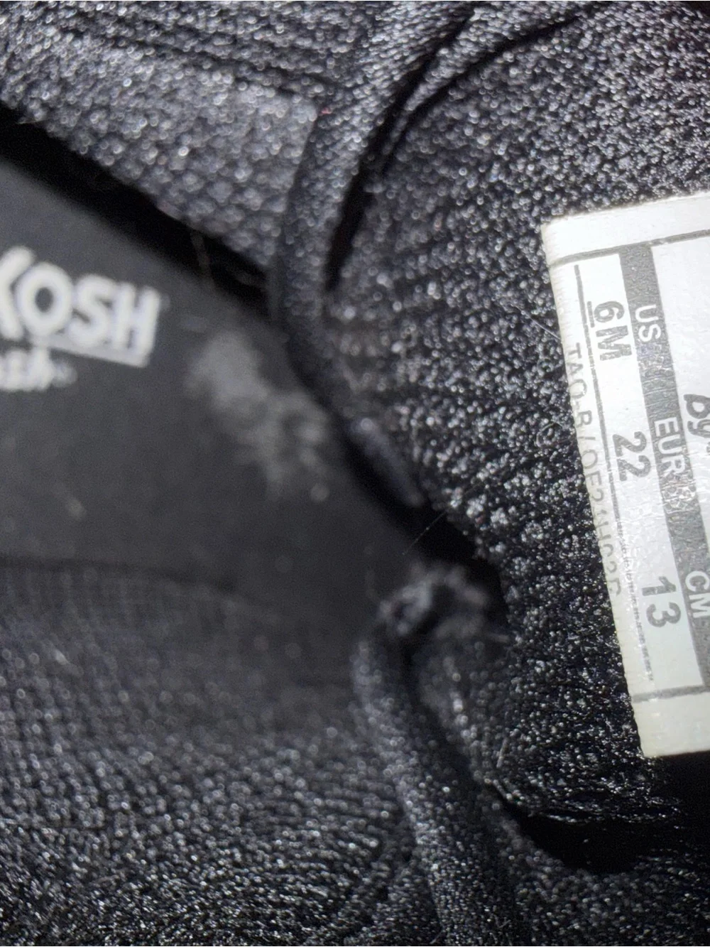 OshKosh Bgosh classic black