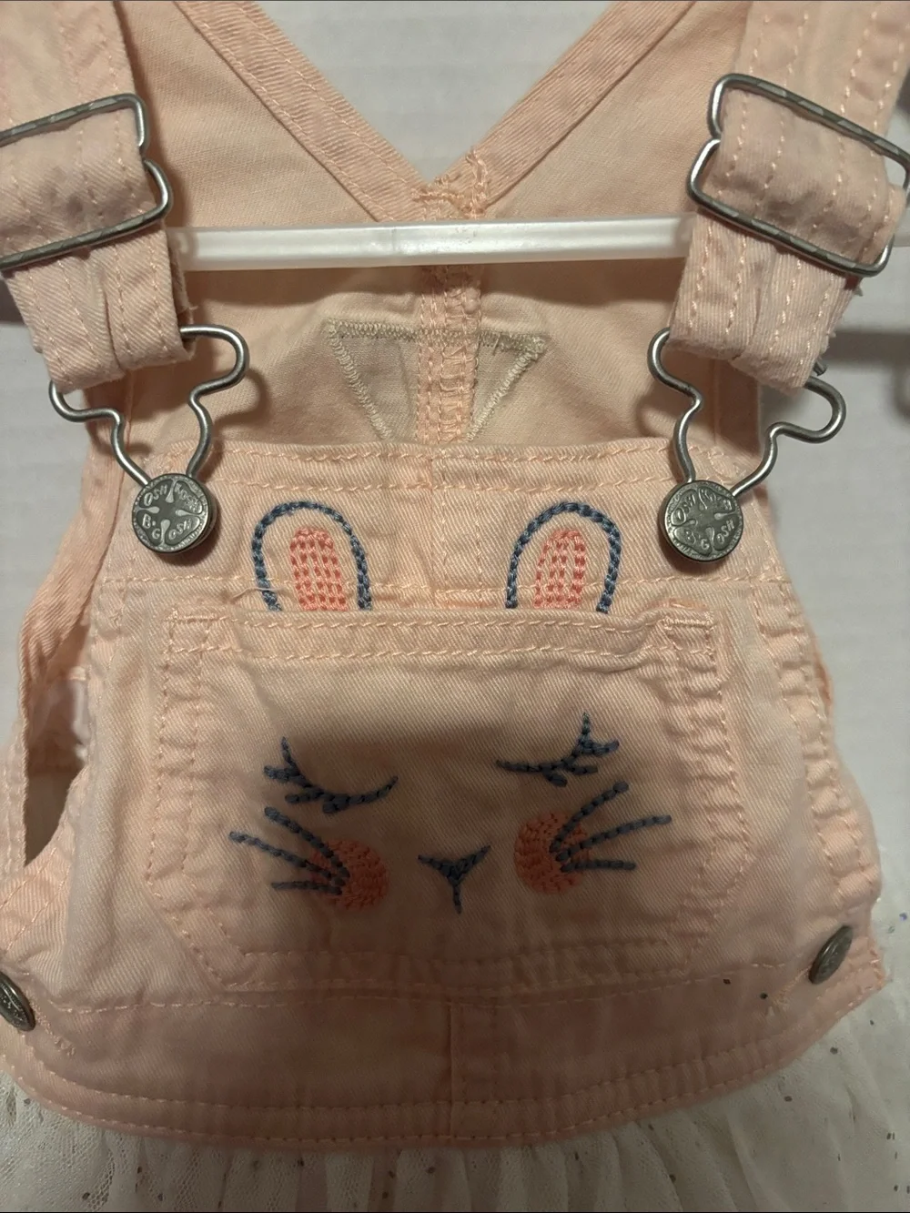 OshKosh Bgosh peach overall