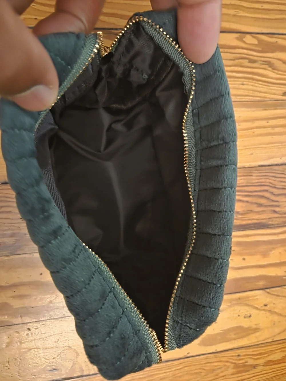 Mary stone duffy quilted velvet