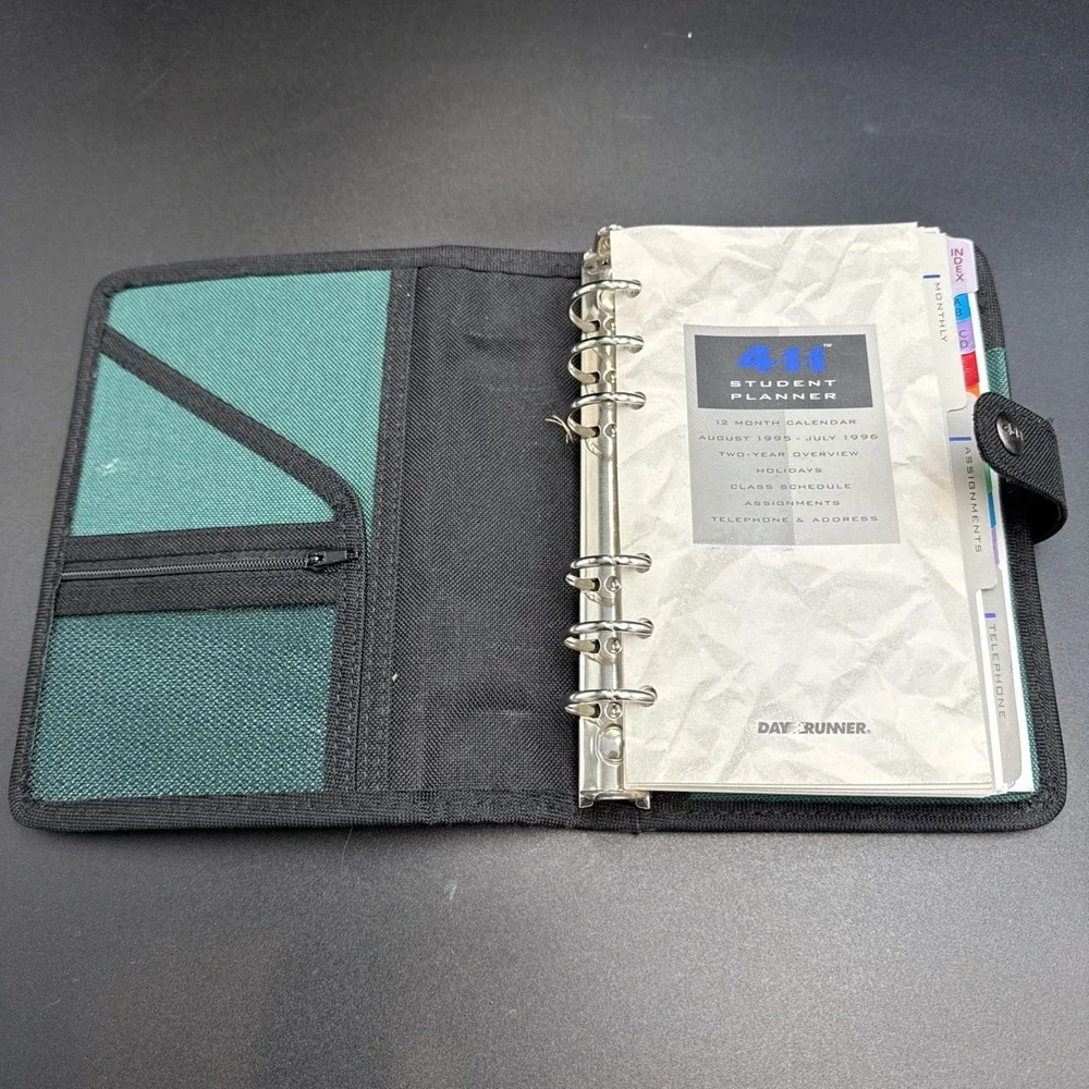 DayRunner includes inserts