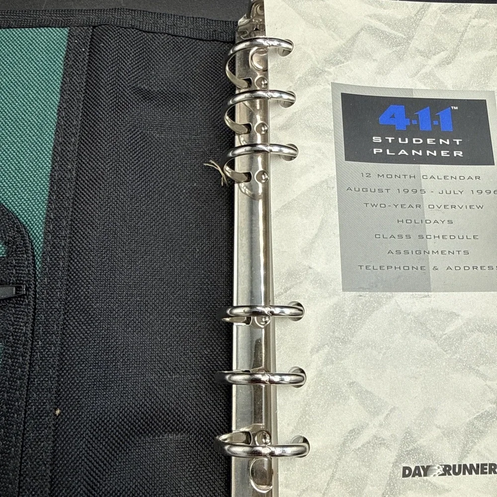 DayRunner includes inserts