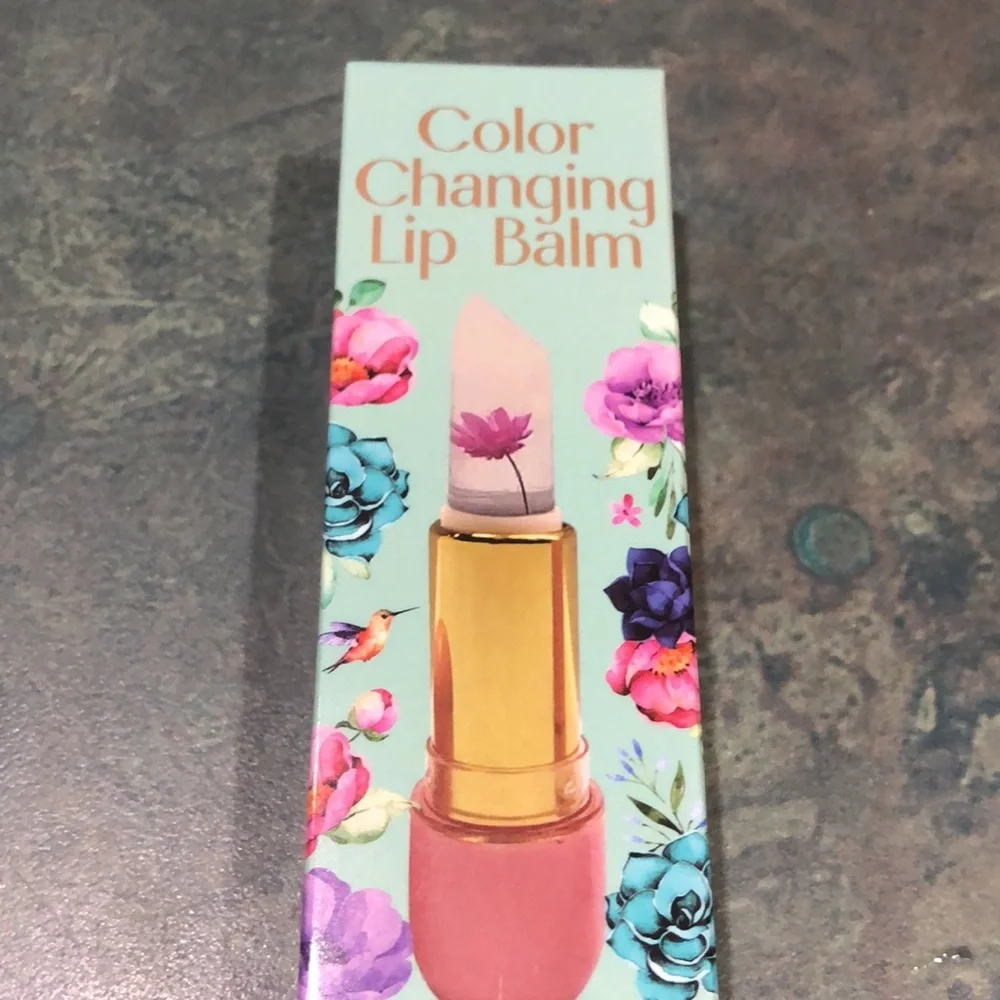 PH adapting Color changing lip‎ balm new