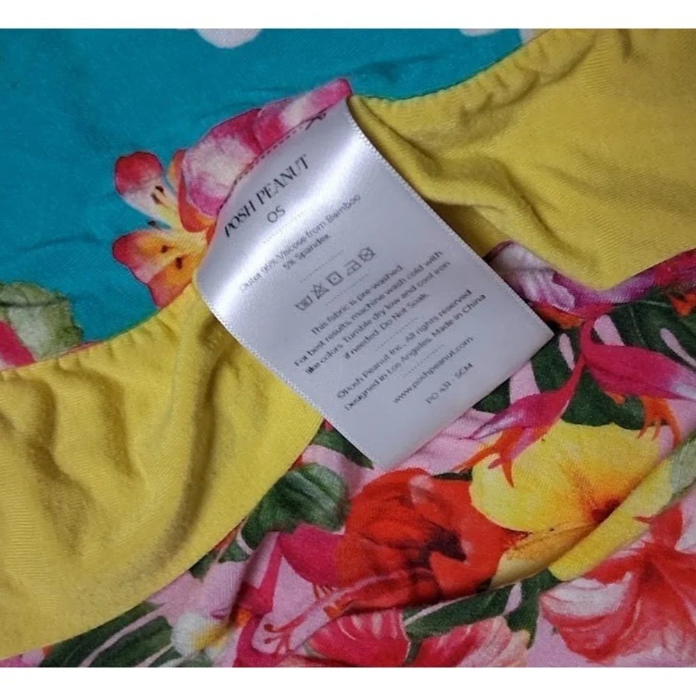 Posh Peanut tropical floral