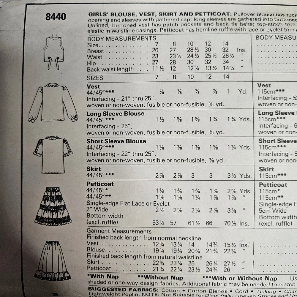 McCalls vintage perfect