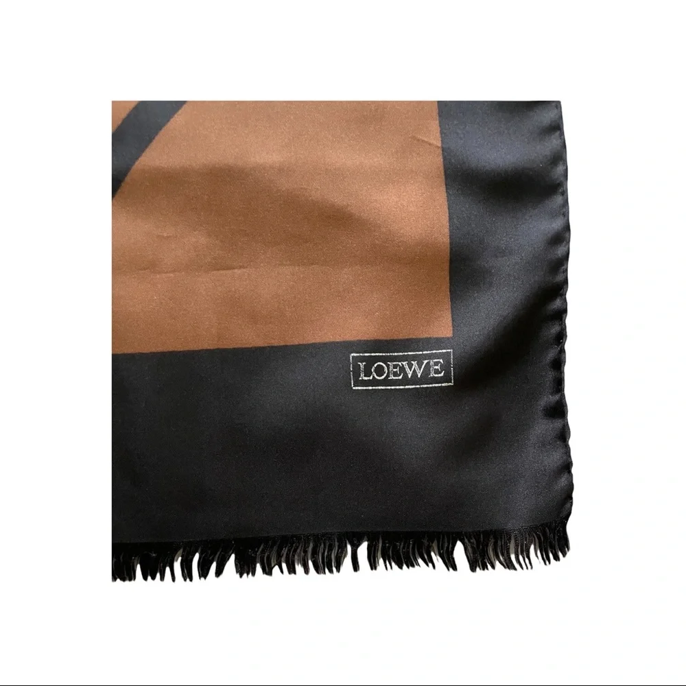 Loewe silk fringe